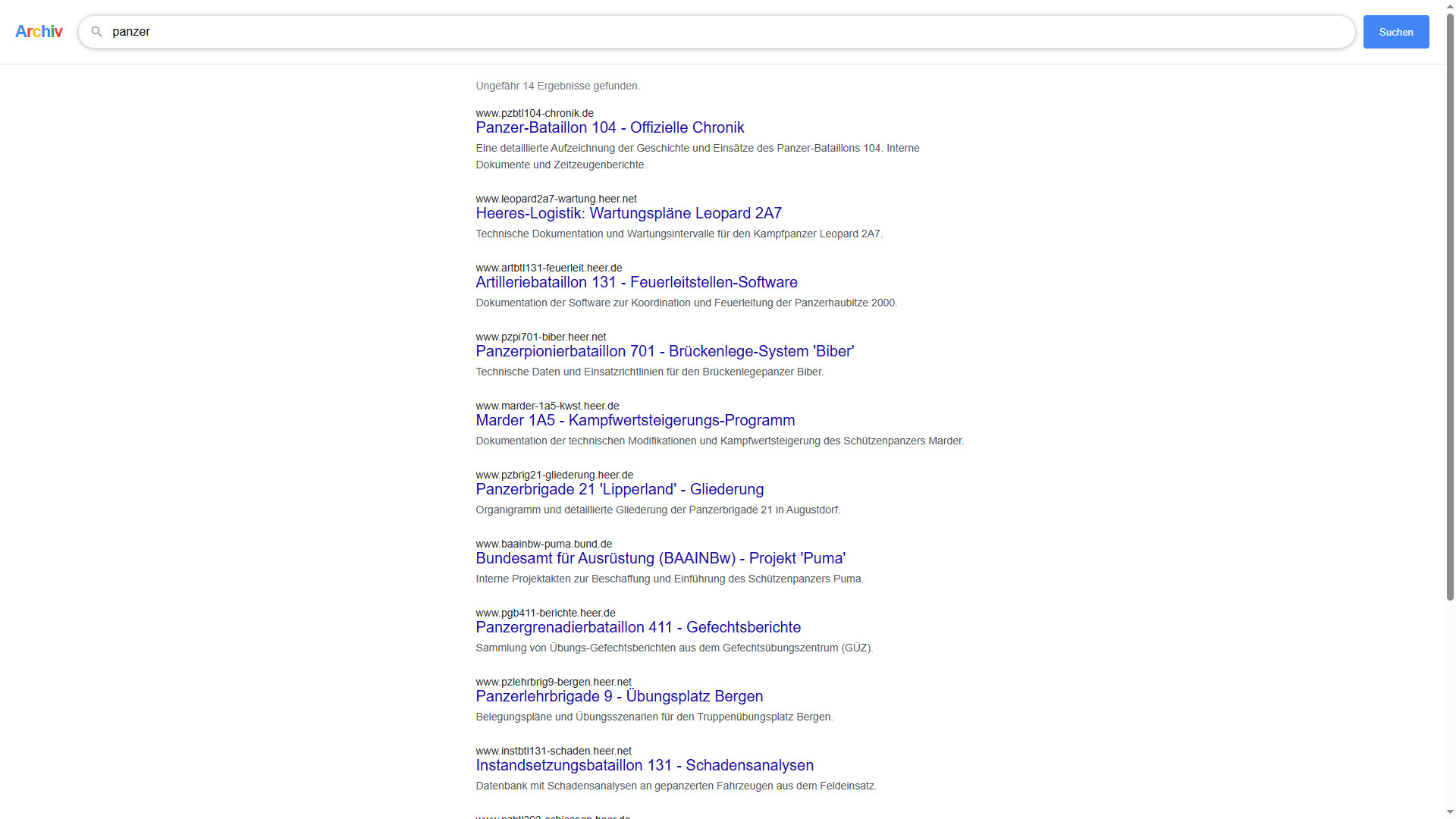 Vorschaubild 2 von Unsere Fake Suchmaschine ARCHIV