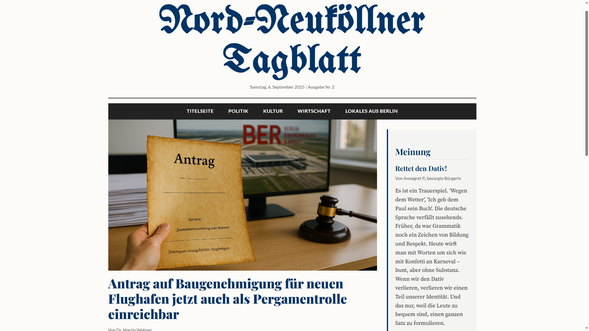 Online Web Zeitung